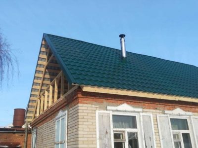 Реконструкция крыши в Старой Купавне